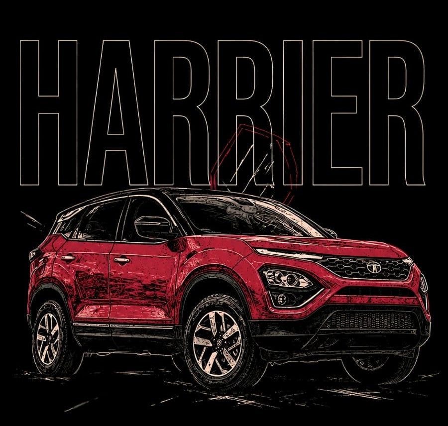 HARRIER - RULE THE ROAD Tee