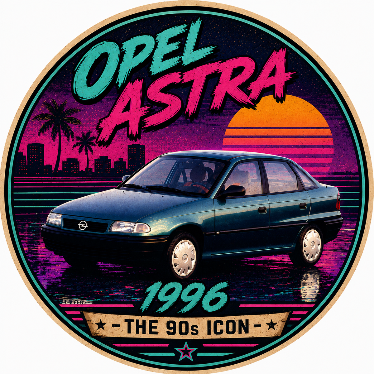 Retro Motor Icons