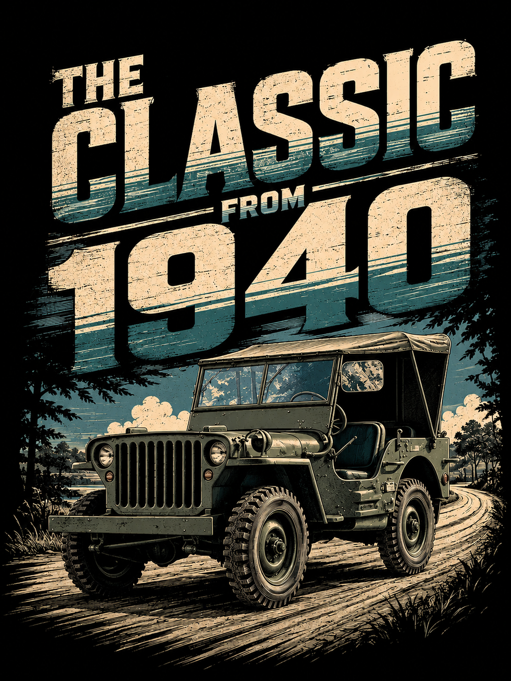 W JEEP CLASSIC Tee