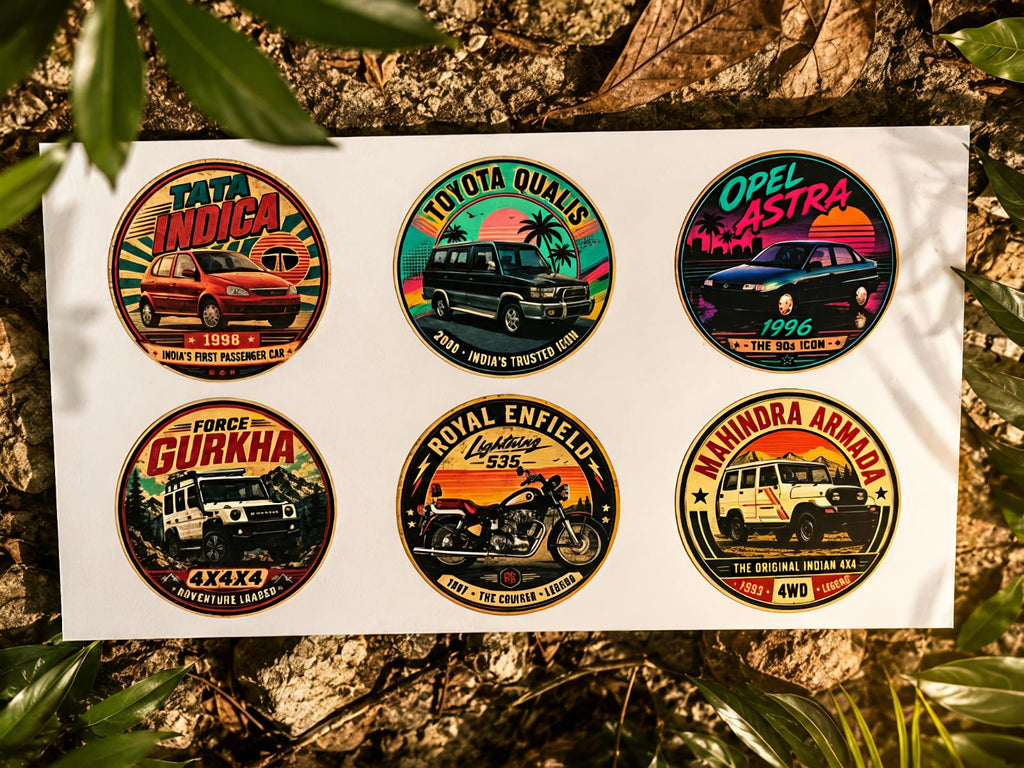 Retro Motor Icons