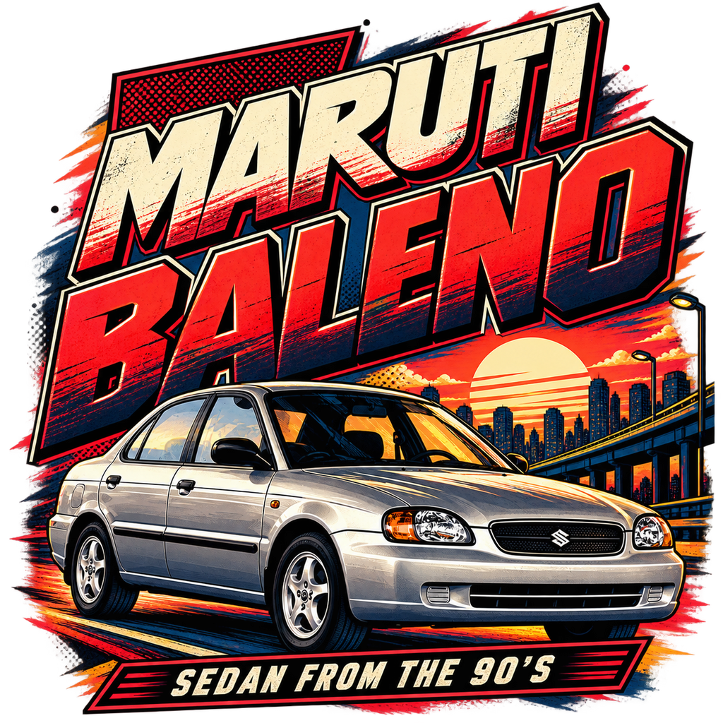 M BALENO 90'S Tee